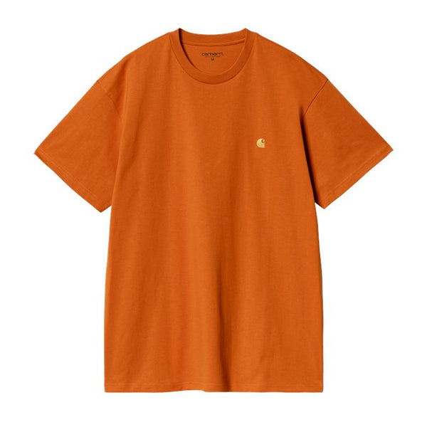 Carhartt S/S Chase T-Shirt Tumeric / Gold - Streetart.fr